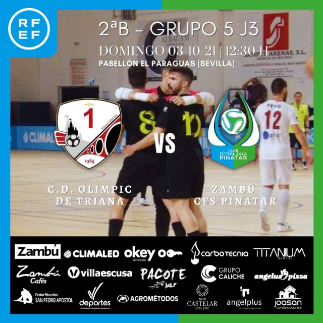 PREVIA: CD Olimpic de Triana - Zambú CFS Pinatar - 1, Foto 1