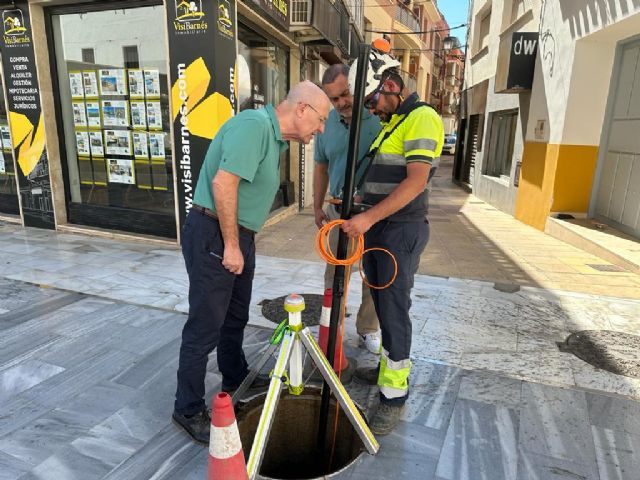 Aguas de Lorca intensifica las labores de inspección del alcantarillado de la ciudad para verificar su estado - 3, Foto 3