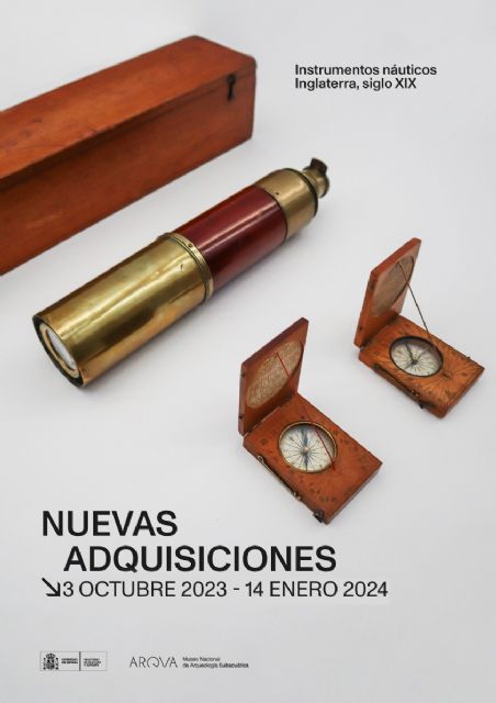 El Museo Nacional de Arqueología Subacuática ARQVA exhibe instrumentos científicos del siglo XIX en la vitrina dedicada a Nuevas adquisiciones - 1, Foto 1