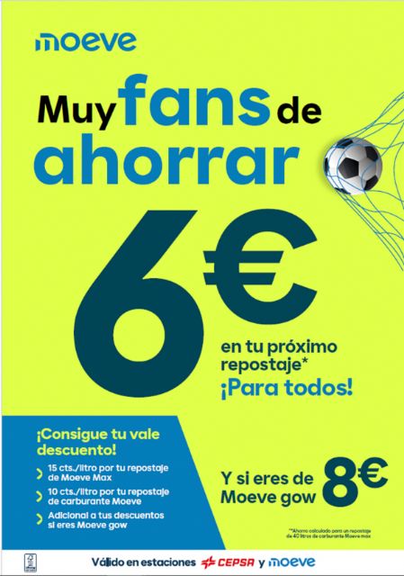 Moeve gow lanza la campaña 'Muy fans de ahorrar', apuntalando una oferta de hasta 20 euros en cada repostaje - 1, Foto 1