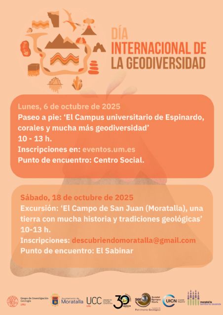 La UMU celebra el Día Internacional de la Geodiversidad con una ruta guiada por el campus - 1, Foto 1