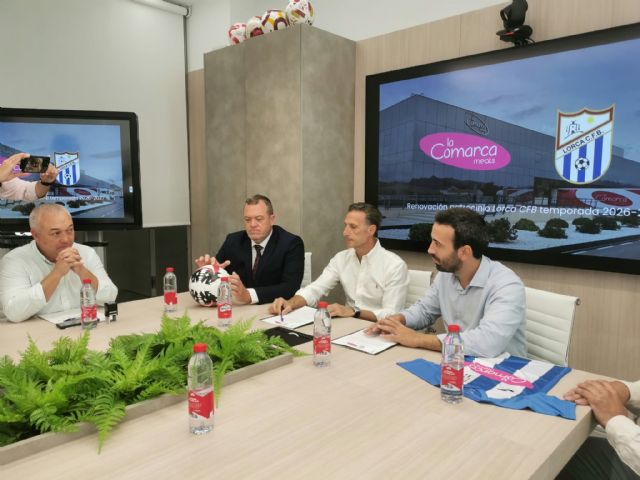 Lorca celebra la apuesta deportiva del grupo empresarial La Comarca con el Lorca Fútbol Base y su escuela - 4, Foto 4