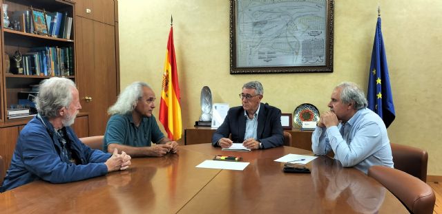 La CHS revisa con ANSE la colaboraci�n ambiental en la finca de La Raja y analiza cuestiones relacionadas con la cuenca vertiente del Mar Menor