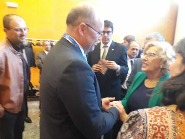 El alcalde de Pliego participó en Madrid en la ceremonia de inicio de la Feria Expotural representando a Sierra Espuña - 1, Foto 1