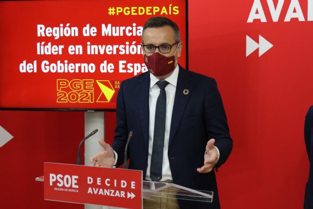 Diego Conesa: Los PGE son los que la Región necesita y se merece, y los más sociales de la historia de España para este momento excepcional - 1, Foto 1