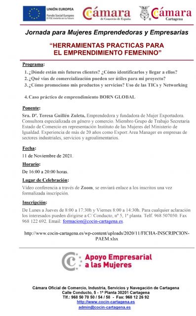 Jornada para mujeres emprendedoras y empresarias herramientas prácticas para el emprendimiento femenino - 1, Foto 1