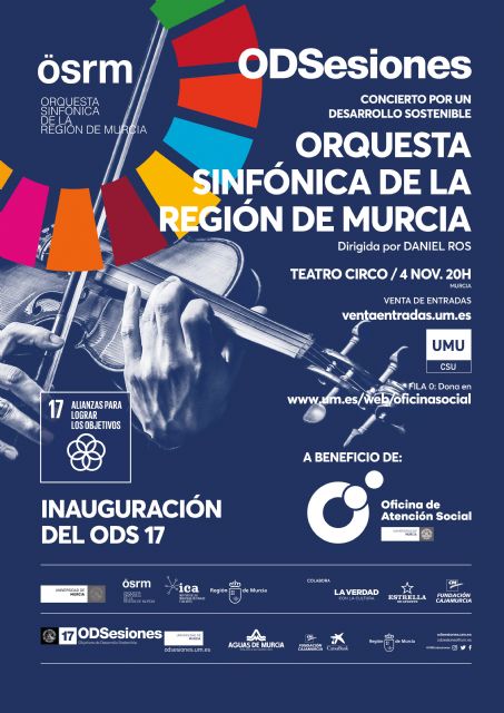 La UMU organiza este jueves un concierto por el desarrollo sostenible con la Orquesta Sinfónica de la Región - 1, Foto 1
