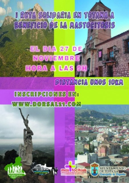 Presentan la I Ruta Solidaria a beneficio de la Mastocitosis, una enfermedad rara que ya cuenta con varios afectados en el municipio, Foto 2