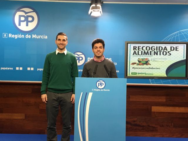 Un año más la organización juvenil del Partido Popular lanza la campaña ´Jóvenes Solidarios´ - 2, Foto 2