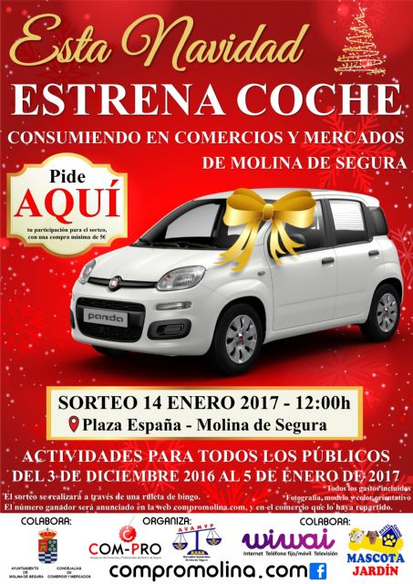 Comercios y mercados de Molina de Segura ponen en marcha la campaña ESTA NAVIDAD, ESTRENA COCHE - 4, Foto 4