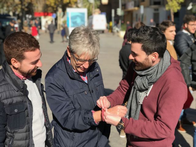 NNGG Región de Murcia presenta la campaña: Nos une España - 1, Foto 1