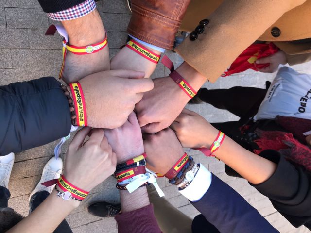 NNGG Región de Murcia presenta la campaña: Nos une España - 2, Foto 2