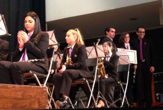 La banda de música de Las Torres de Cotillas homenajeó un año más a su patrona con un gran concierto - 1, Foto 1