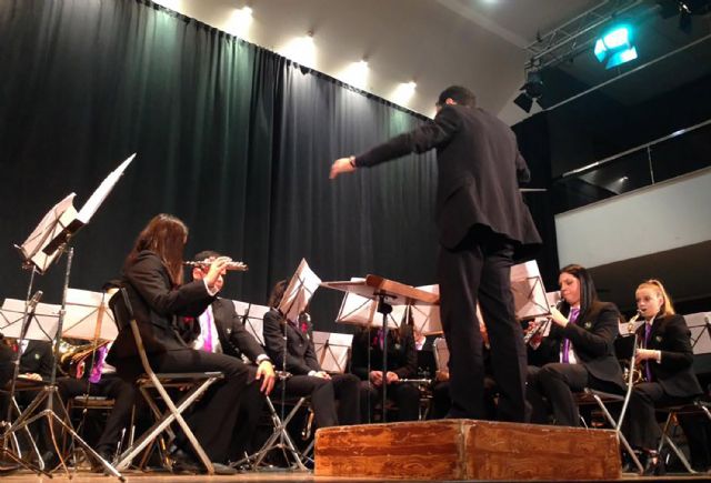 La banda de música de Las Torres de Cotillas homenajeó un año más a su patrona con un gran concierto - 2, Foto 2