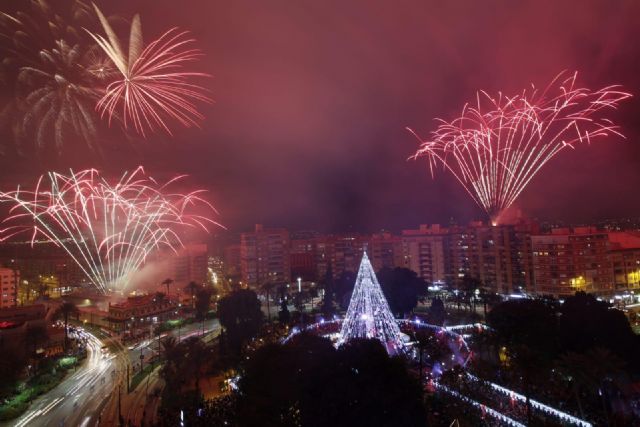 30.000 personas asisten al espectacular encendido del Gran Árbol de Navidad - 1, Foto 1