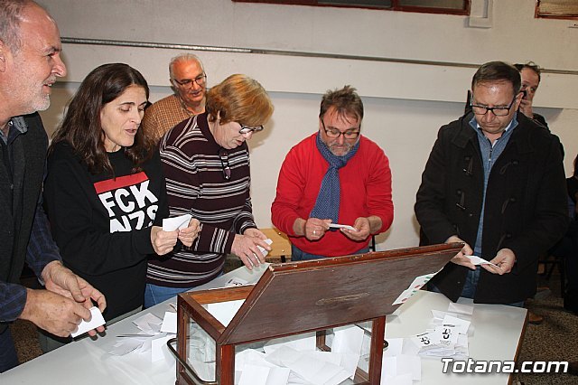 Juan José Cánovas será el candidato de Ganar Totana a la alcaldía en las elecciones de mayo de 2019, tras ser ratificado anoche, Foto 2