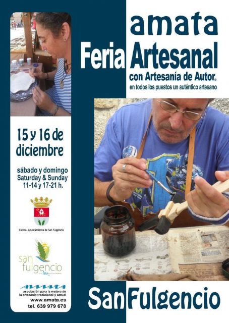 Amata traerá la Artesanía de Autor® a San Fulgencio - 1, Foto 1