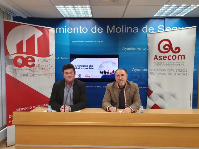 Molina y ASECOM suscriben un convenio con el objetivo de promocionar y fomentar el desarrollo económico, el empleo y el emprendimiento - 1, Foto 1