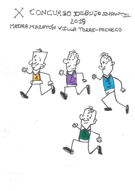 Concurso de Dibujo Infantil Media Maratón de Torre-Pacheco 2019 - 4, Foto 4