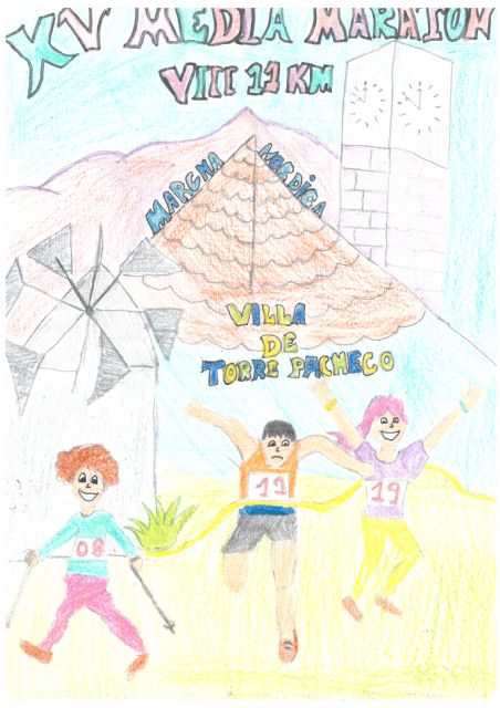 Concurso de Dibujo Infantil Media Maratón de Torre-Pacheco 2019 - 5, Foto 5
