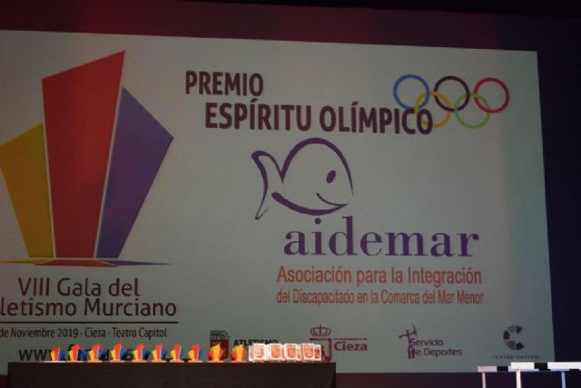 La Asociación AIDEMAR premio al espíritu olímpico de la Federación Murciana de Atletismo - 3, Foto 3