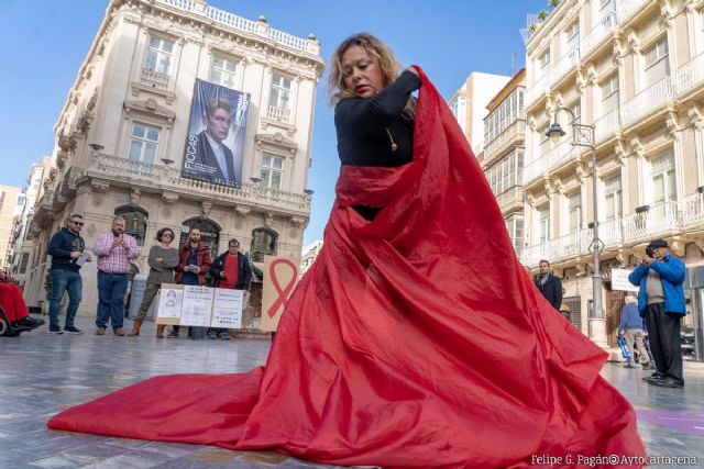 Conmemoración del Día de la lucha contra el SIDA con un manifiesto y un monólogo dramático - 1, Foto 1