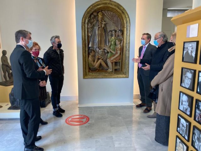 El retablo ´Virgen de la Fuensanta con niños cantores´ de Antonio Campillo, nueva pieza de la colección permanente del Museo de la Ciudad - 2, Foto 2