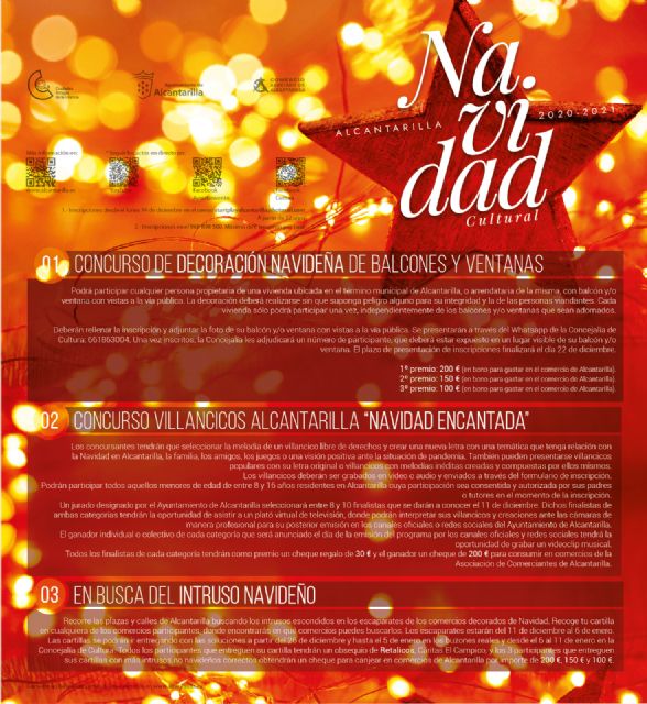 Concursos, música, teatro, artesanía y actividades en streaming en la programación para Navidad 2020 - 3, Foto 3