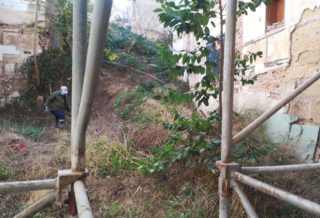 Sanidad desratiza un solar en la calle Cuatro Santos para proceder a su limpieza subsidiaria - 1, Foto 1