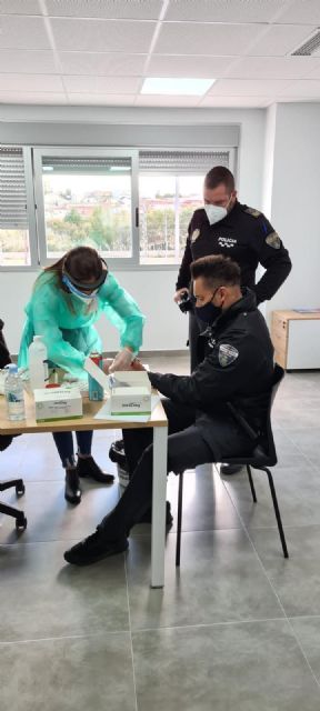 La Policía Local de Archena se hace los test de antígenos como medida de prevención ante la COVID19 - 1, Foto 1