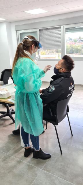 La Policía Local de Archena se hace los test de antígenos como medida de prevención ante la COVID19 - 2, Foto 2