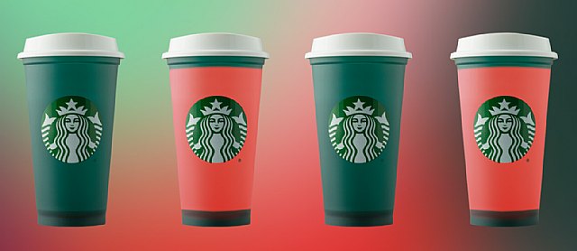 ¡Vuelven los icónicos vasos navideños de Starbucks®! Ahora también reutilizables y hasta cambian de color - 1, Foto 1