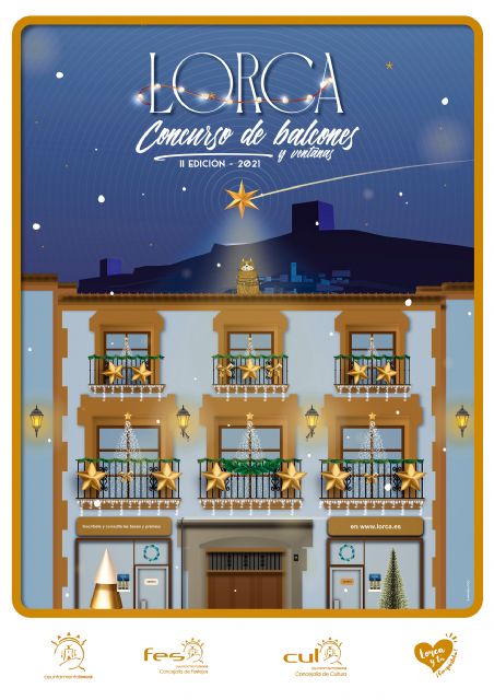 El Ayuntamiento de Lorca organiza el ´II Concurso Navideño para decorar balcones y ventanas´ con el objetivo de crear ambiente festivo en las calles de la ciudad - 2, Foto 2