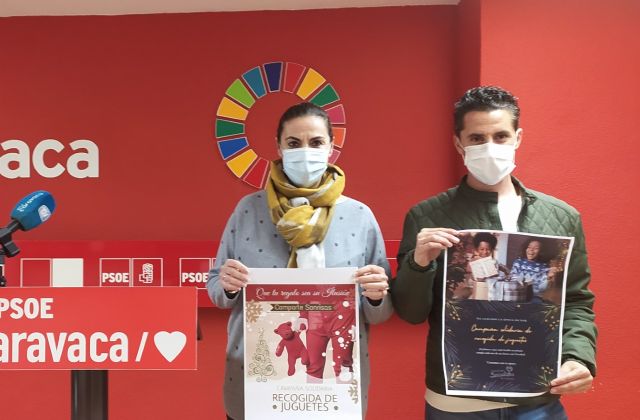 El PSOE de Caravaca de la Cruz lleva la magia, ilusión y solidaridad a las los más vulnerables a través de la Campaña de Recogida de Juguetes - 1, Foto 1