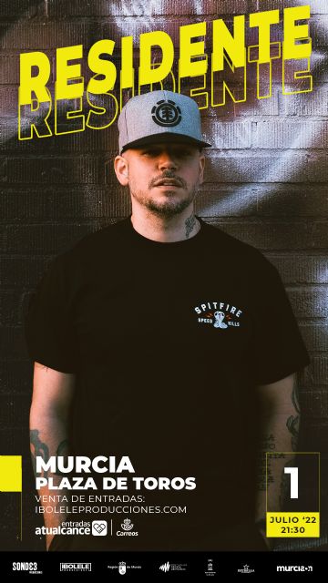 RESIDENTE estará en la Plaza de toros de Murcia el próximo 1 de julio - 2, Foto 2