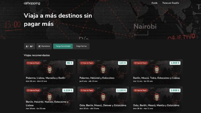 Airhopping lanza las rutas de La Casa de Papel en honor a sus fanáticos seguidores - 3, Foto 3