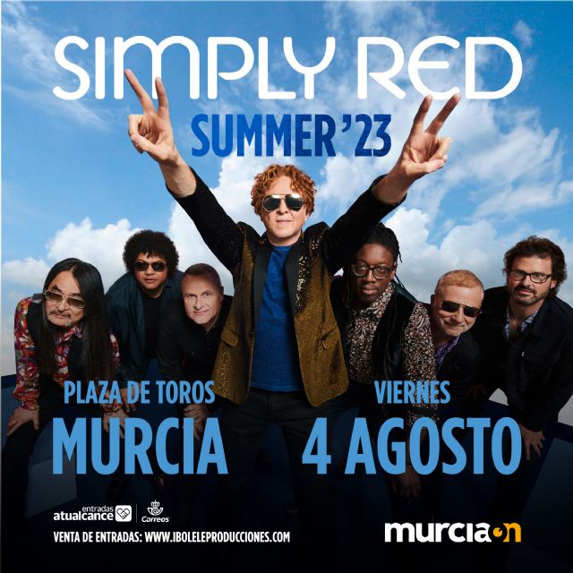 Murcia on festival confirma a Simply Red en su cuarta edición - 1, Foto 1
