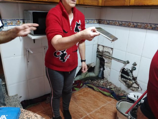 IU-Verdes Lorca pide que se realice un estudio hidrotécnico para determinar el origen de la inundación de viviendas en los Barrios Altos - 1, Foto 1