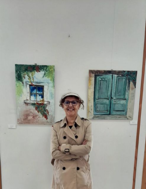 Hoy, inauguración de la exposición de la pintora Gloria Rodríguez, en el casino cultural de Moratalla - 1, Foto 1