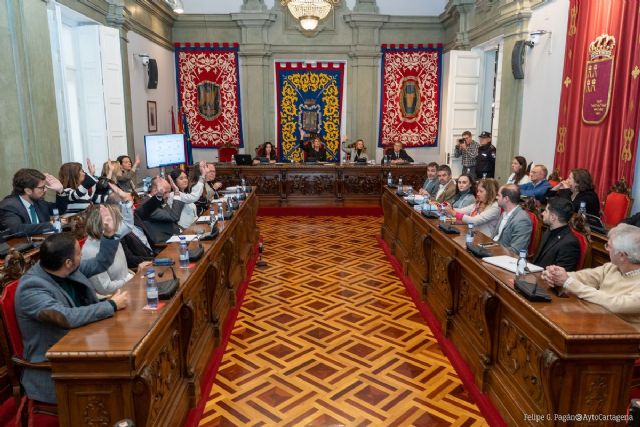 El Ayuntamiento de Cartagena vuelve a ser la primera gran institución de la región en aprobar sus presupuestos - 1, Foto 1