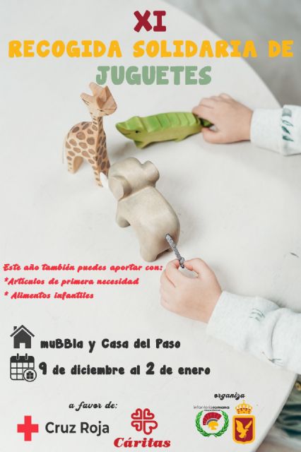 El Paso Blanco recoge juguetes y artículos de higiene y alimentación infantil para Cruz Roja - 1, Foto 1