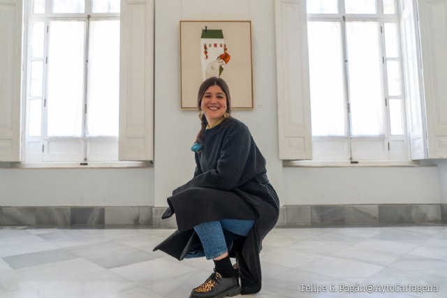 Rocío La Pequeña une los conceptos cuerpo y hogar en su exposición del Palacio Consistorial - 1, Foto 1