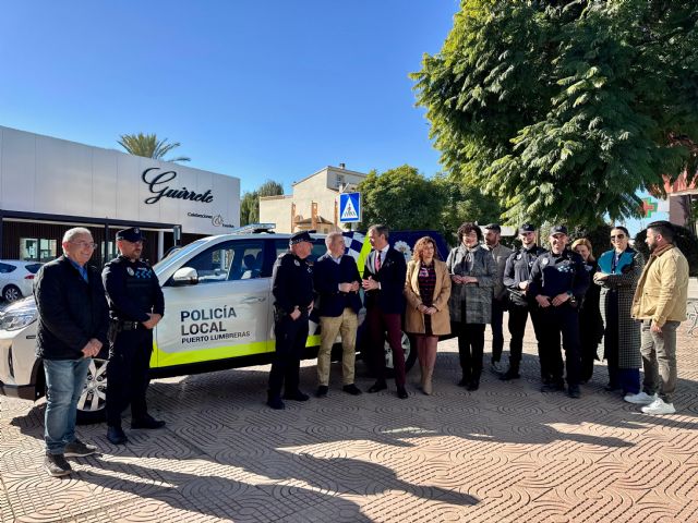 La Policía Local de Puerto Lumbreras estrena un vehículo 4x4 que servirá como patrulla rural gracias al compromiso del Gobierno Regional - 1, Foto 1