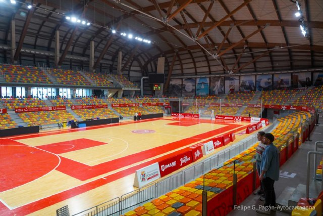 El Palacio de Deportes de Cartagena estrena nueva iluminación y mejora su accesibilidad con una inversión que ronda los 600.000 euros - 1, Foto 1
