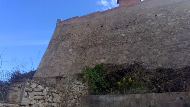 Patrimonio Arqueológico ejecuta la limpieza de vegetación del Baluarte 24 de la Muralla de Carlos III - 1, Foto 1