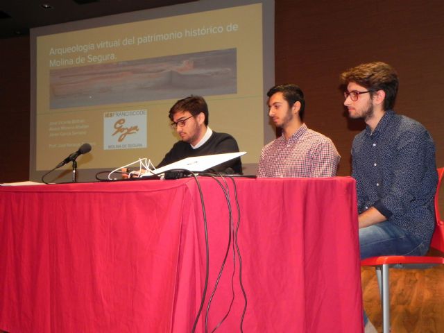 El Auditorio Virginia Martínez acoge la presentación del proyecto Arqueología Virtual del Patrimonio Histórico de Molina de Segura - 1, Foto 1