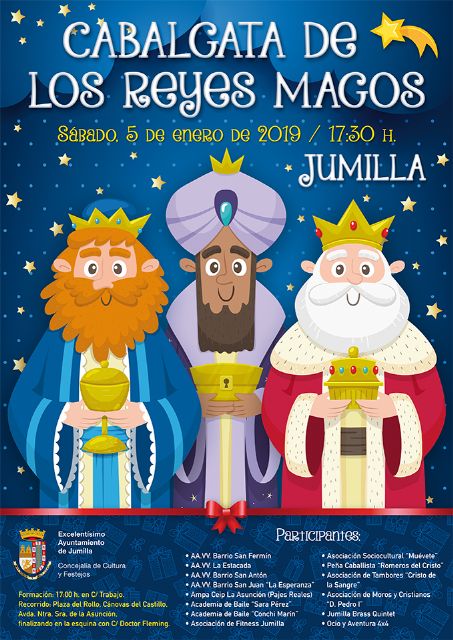 Los Reyes Magos visitarán Jumilla este sábado para repartir miles de regalos - 1, Foto 1