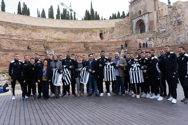 El Teatro Romano se promociona en la equipación del Fútbol Club Cartagena - 2, Foto 2