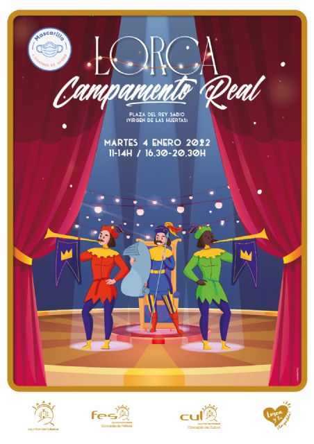 Los Reyes Magos saludarán a los niños y niñas de Lorca en una cabalgata estática que se podrá visitar durante todo el día 5 de enero en la Plaza de España - 1, Foto 1