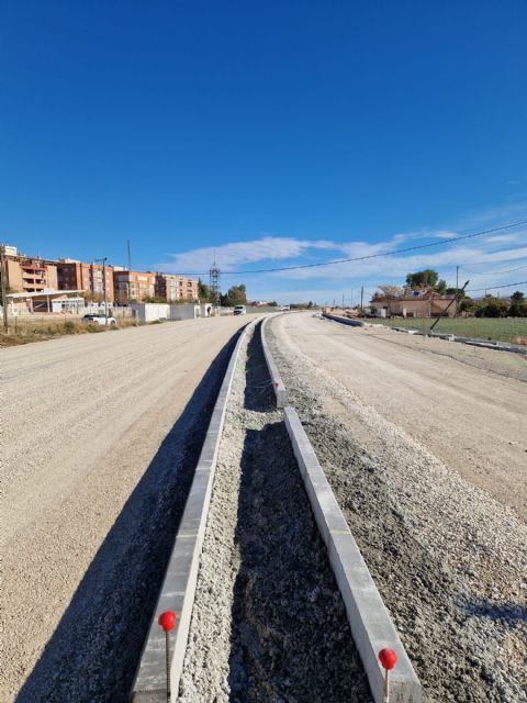 La Comunidad avanza en las obras del tramo 1 de la Ronda Central de Lorca con el inicio de las rampas de acceso del paso inferior - 3, Foto 3